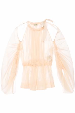 Denuded shoulders top, zdjęcie 1 Denuded shoulders top od Fendi
